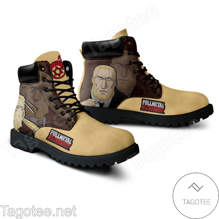 Fullmetal Alchemist Van Hohenheim Boots a