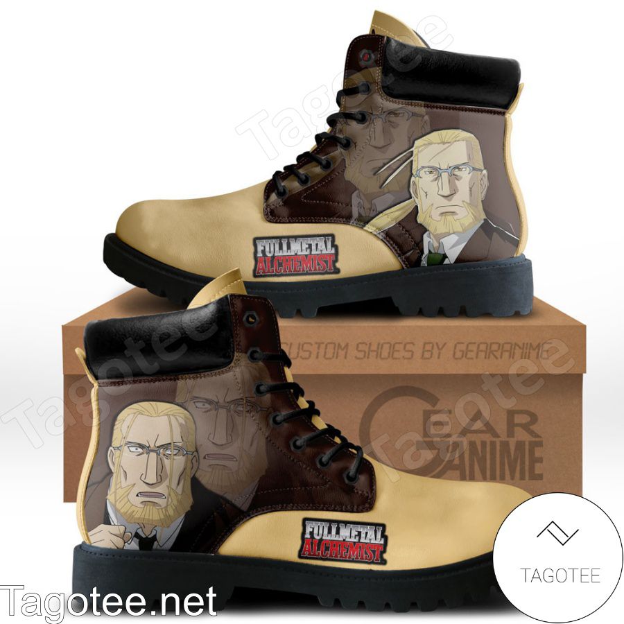 Fullmetal Alchemist Van Hohenheim Boots