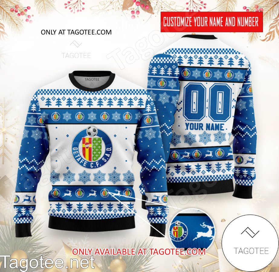 Getafe Custom Ugly Christmas Sweater