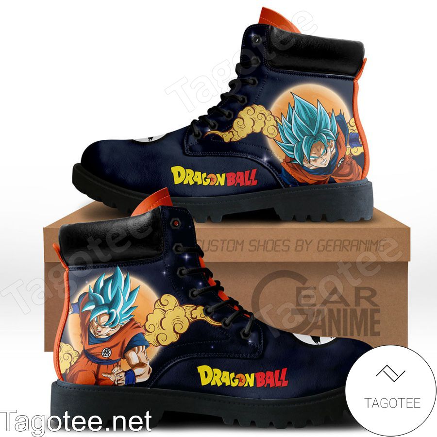 Goku Blue Dragon Ball Boots