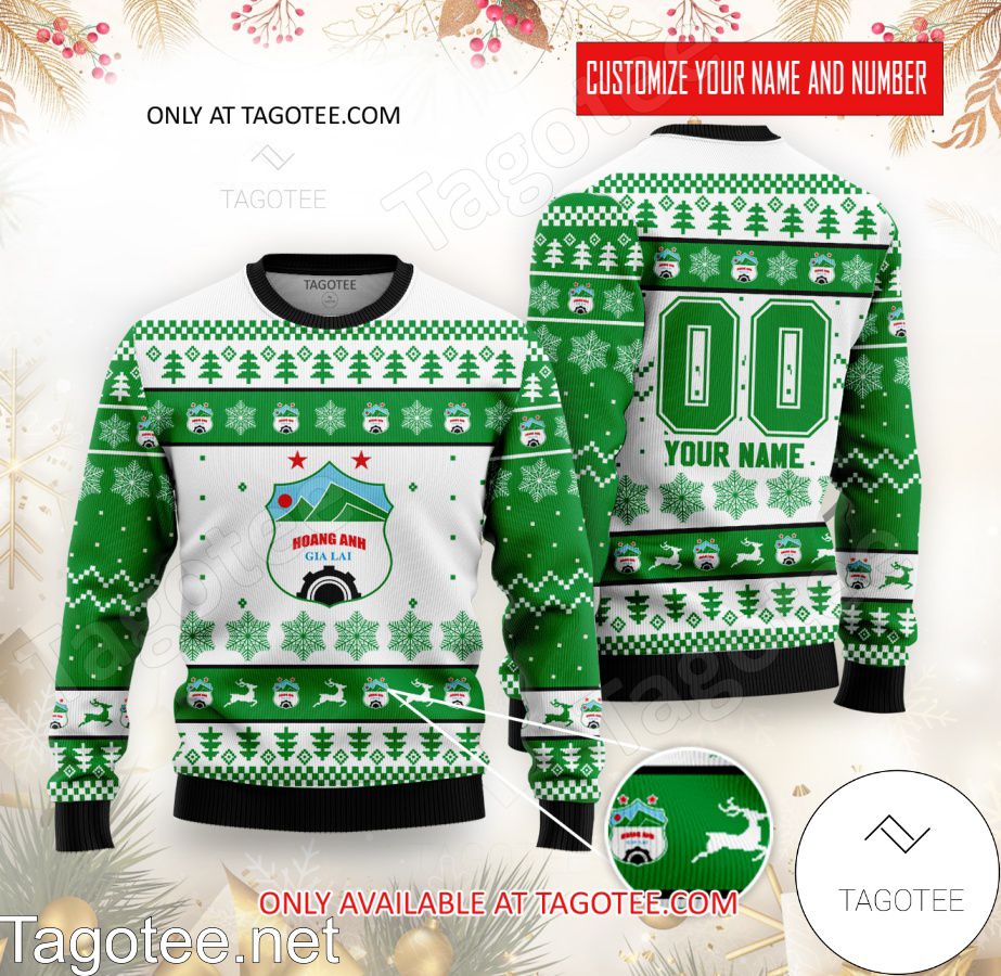 HAGL Custom Ugly Christmas Sweater - BiShop