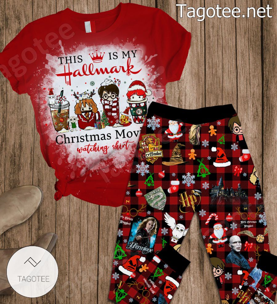 Harry Potter This Is My Hallmark Christmas Movies Pajamas Set