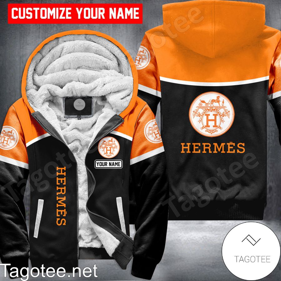 Hermes Custom Uniform Fleece Hoodie - EmonShop