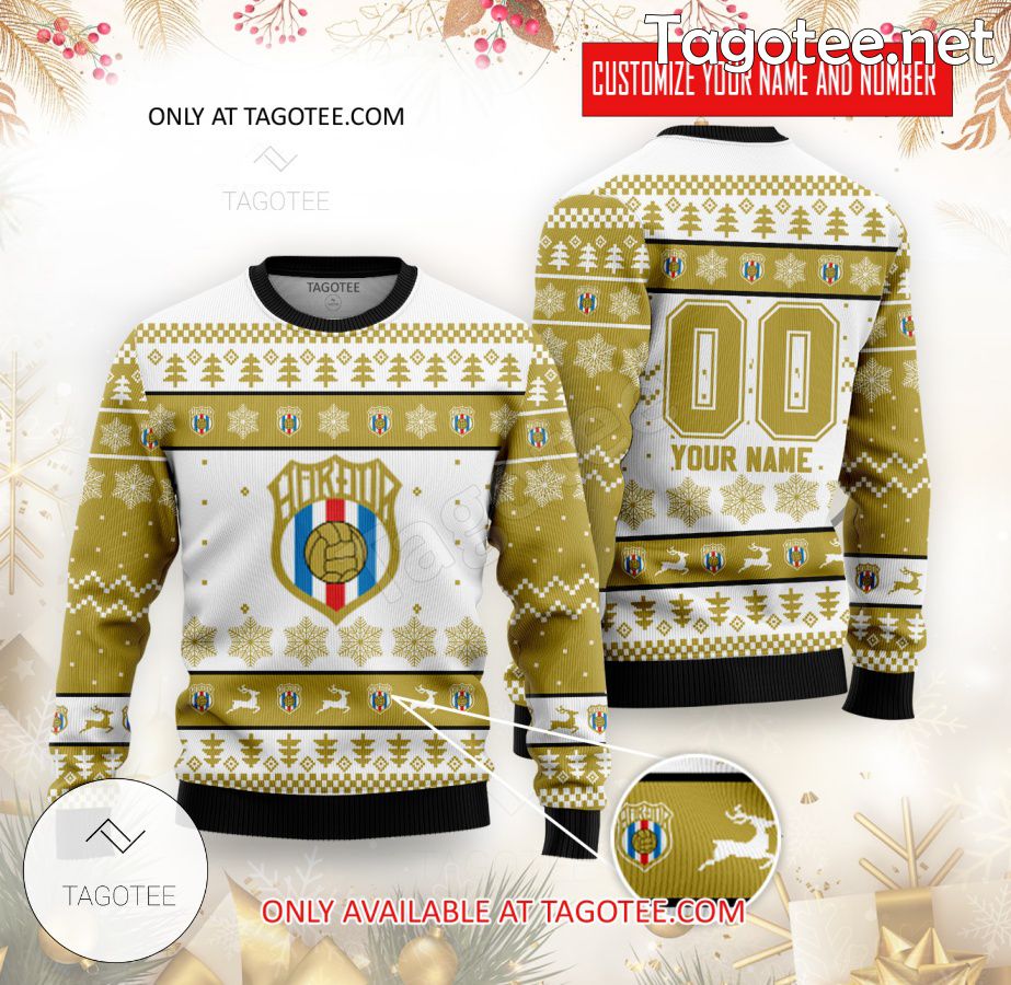 Hordur Handball Custom Ugly Christmas Sweater - BiShop