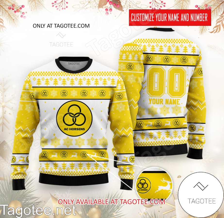 Horsens Custom Ugly Christmas Sweater - EmonShop