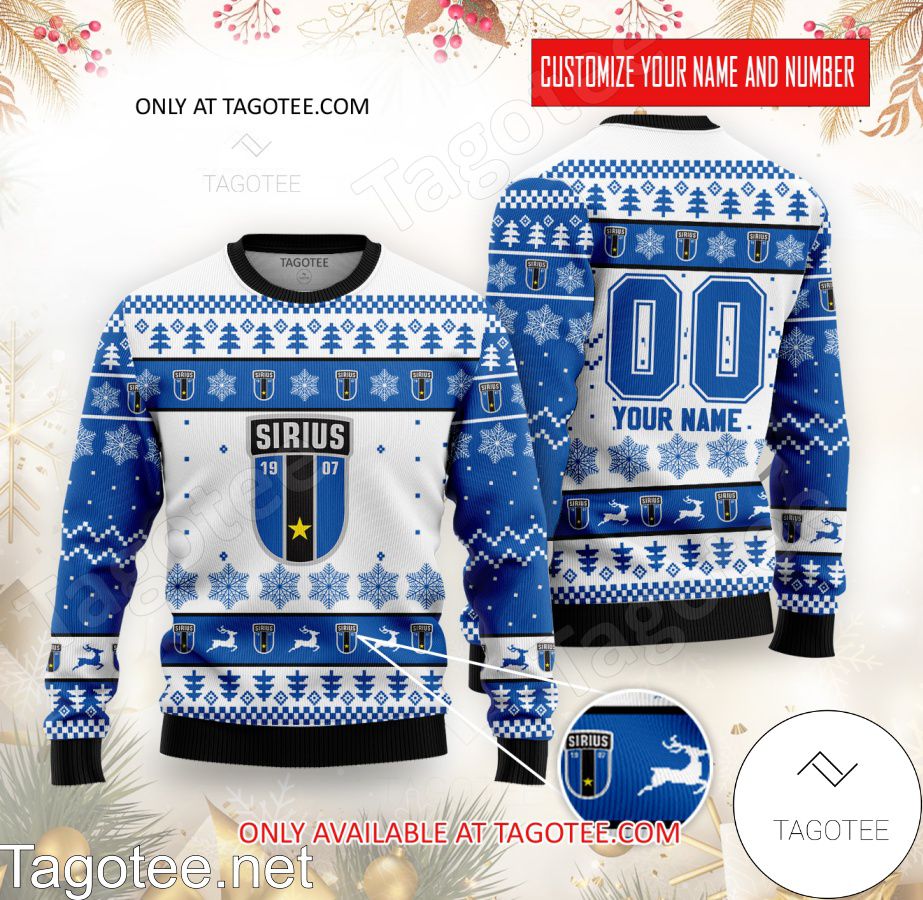 IK Sirius Custom Ugly Christmas Sweater - BiShop