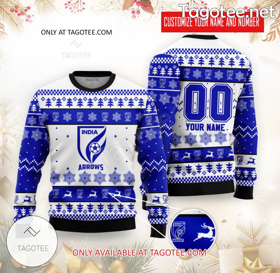 Indian Arrows Custom Ugly Christmas Sweater - EmonShop