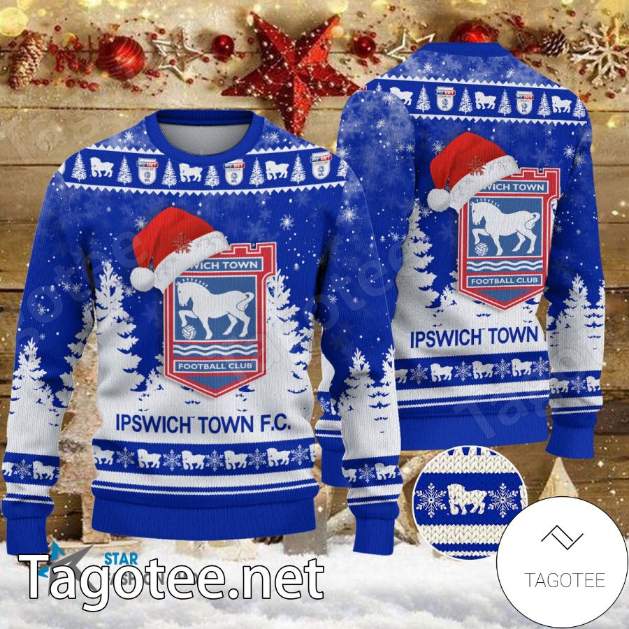 Ipswich Town Sport Ugly Christmas Sweater