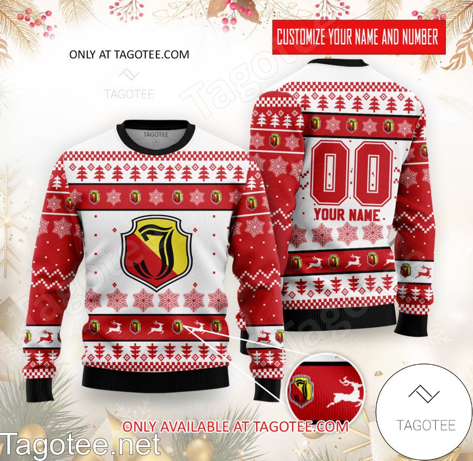 Jagiellonia Bialystok Custom Ugly Christmas Sweater - MiuShop