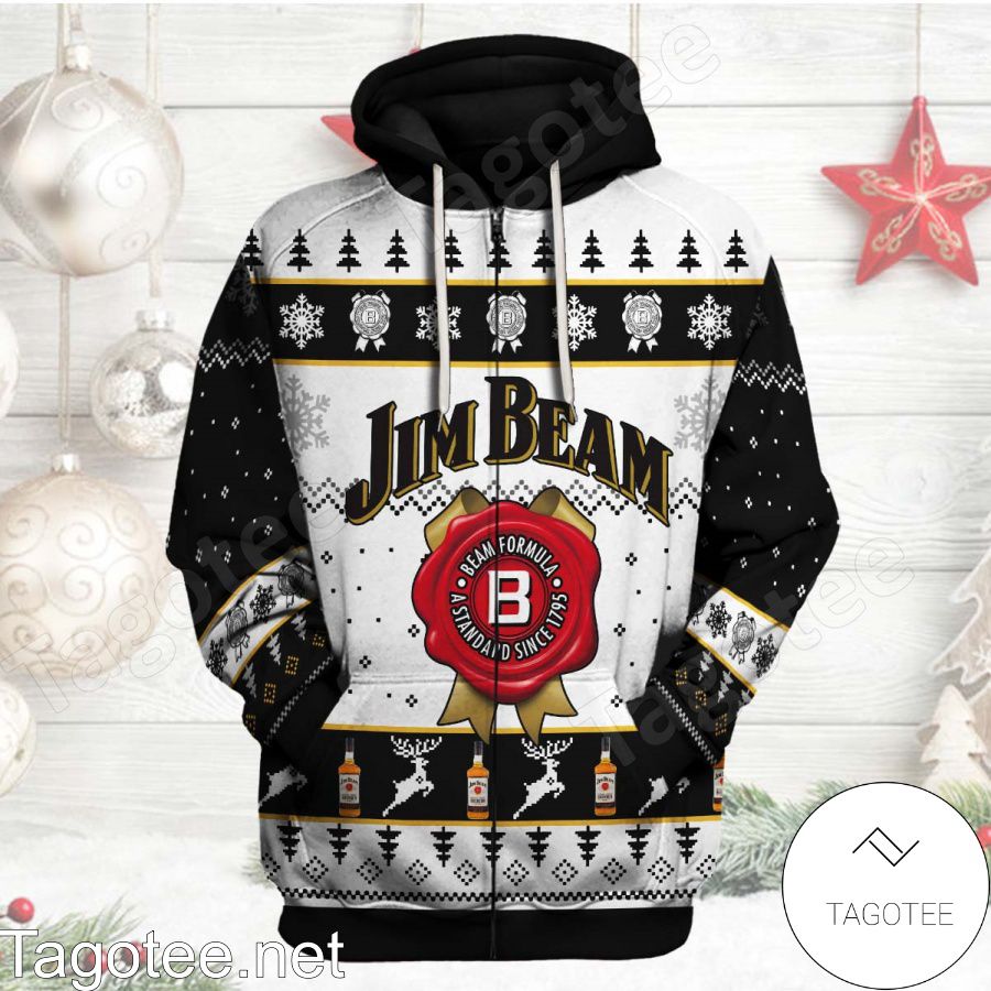 Jim Beam Christmas Hoodie