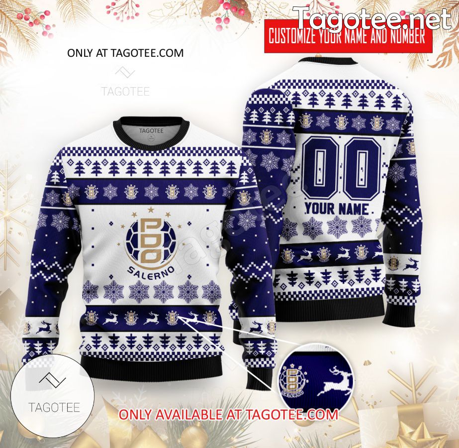 Jomi Salerno Handball Custom Ugly Christmas Sweater - BiShop