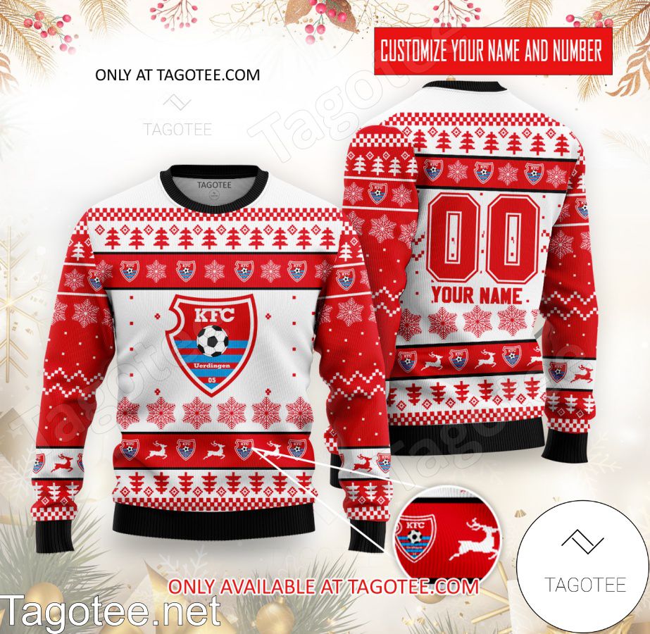 KFC Uerdingen 05 Custom Ugly Christmas Sweater - BiShop