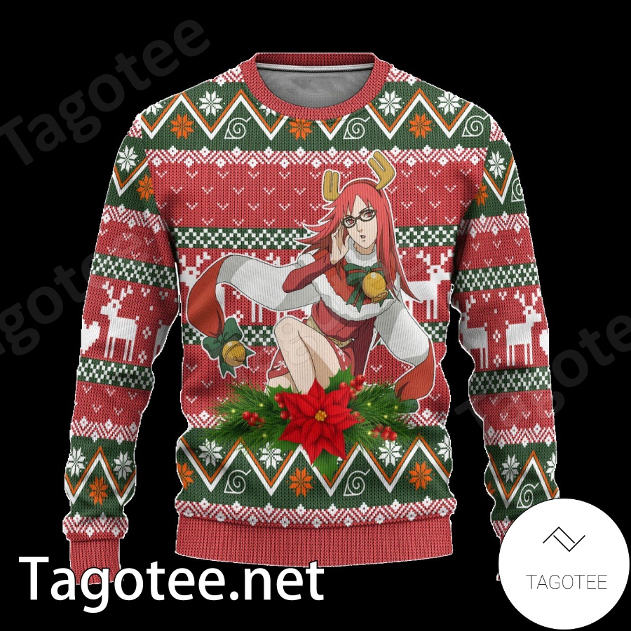 Karin Custom Naruto Anime Xmas Gift Xmas Ugly Christmas Sweater