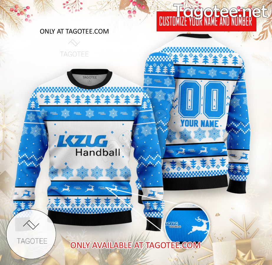 LK Zug Handball Handball Custom Ugly Christmas Sweater - BiShop