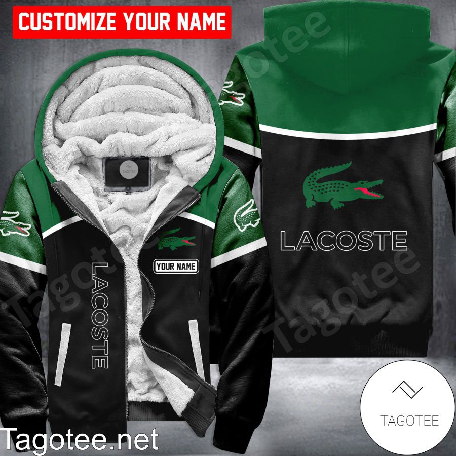 Lacoste Custom Uniform Fleece Hoodie - EmonShop