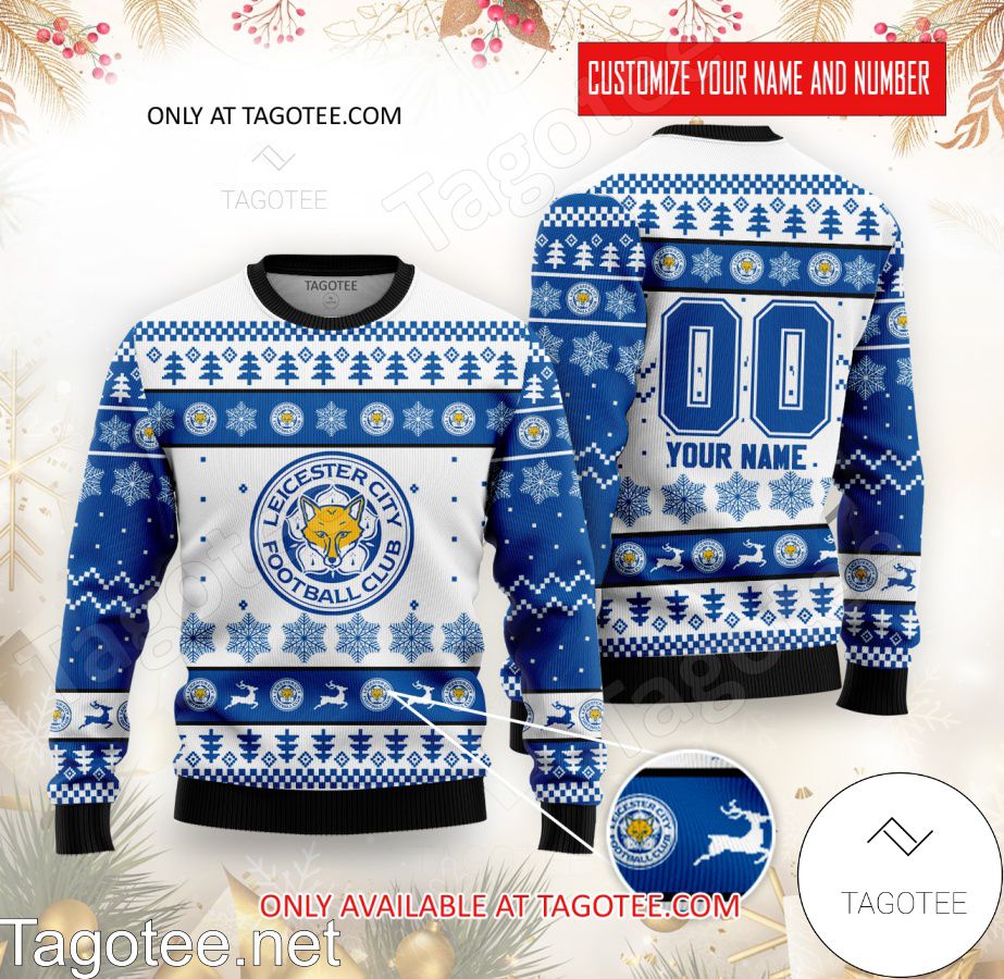 Leicester City Custom Ugly Christmas Sweater