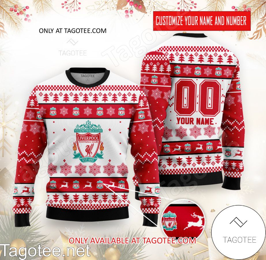 Liverpool Custom Ugly Christmas Sweater