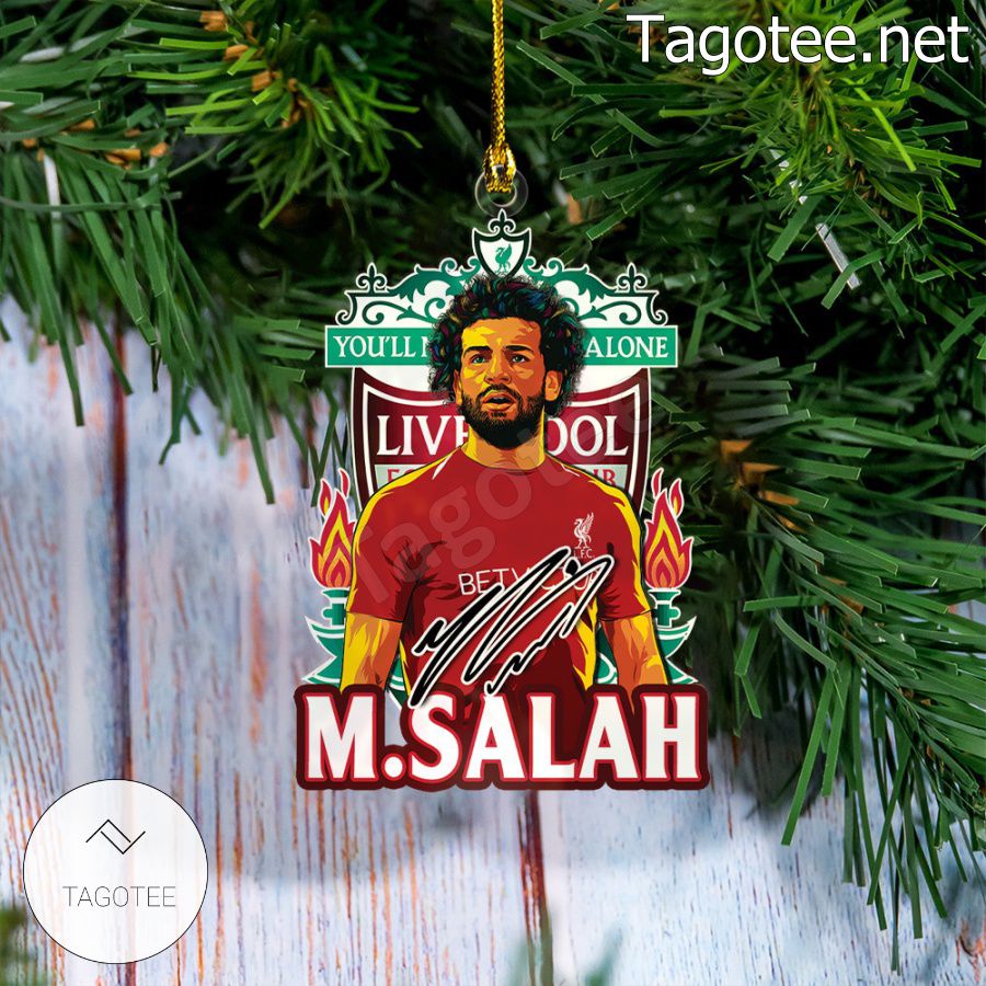 Liverpool - Mohamed Salah Xmas Ornament a