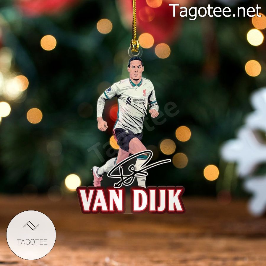 Liverpool - Virgil van Dijk Xmas Ornament