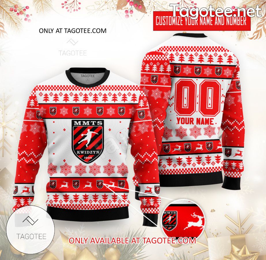 MMTS Kwidzyn Handball Custom Ugly Christmas Sweater - BiShop