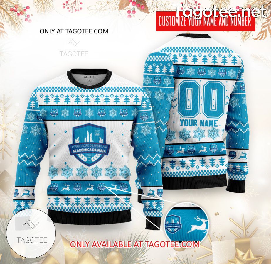 Maia-Ismai Handball Custom Ugly Christmas Sweater - BiShop