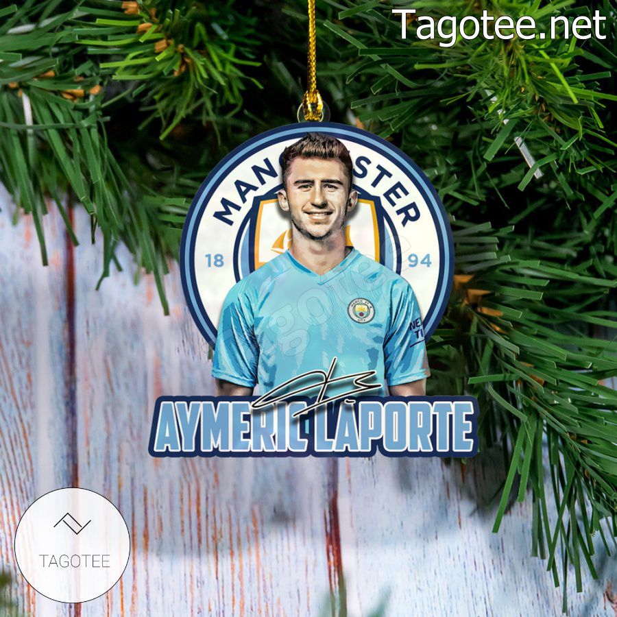 Manchester City - Aymeric Laporte Xmas Ornament a