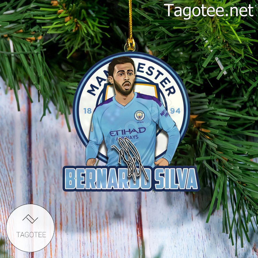 Manchester City - Bernardo Silva Xmas Ornament a