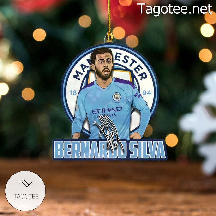 Manchester City - Bernardo Silva Xmas Ornament