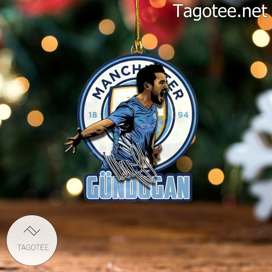 Manchester City - Ilkay Gundogan Xmas Ornament