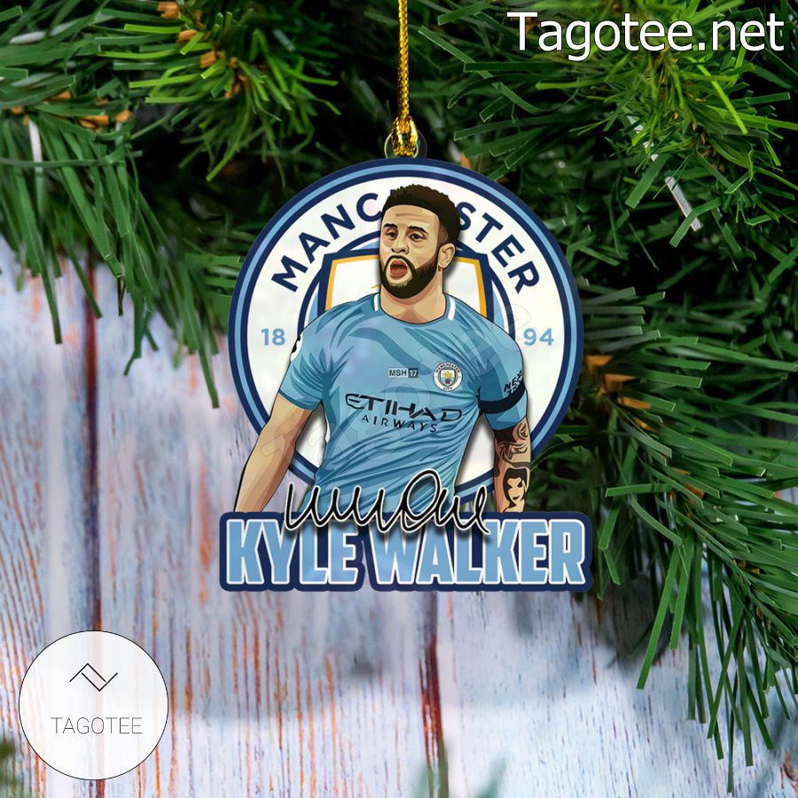 Manchester City - Kyle Walker Xmas Ornament a