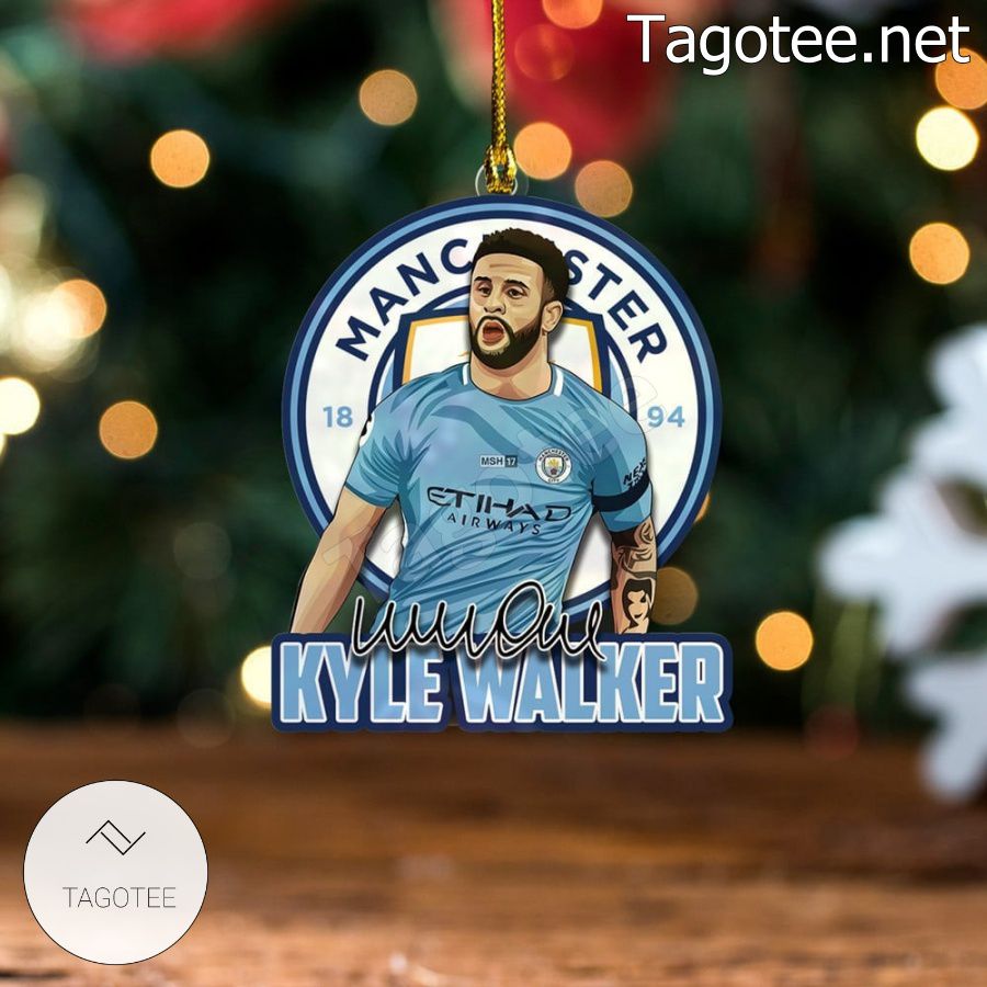 Manchester City - Kyle Walker Xmas Ornament