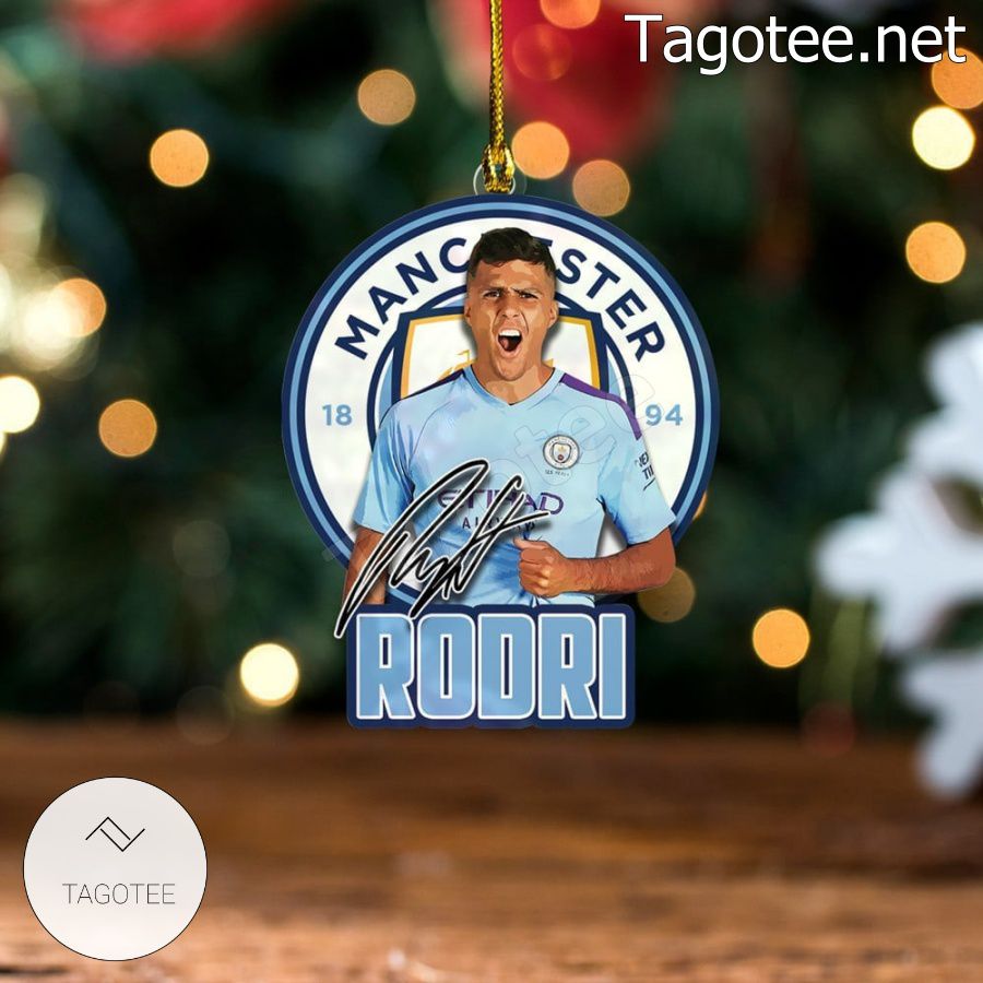 Manchester City - Rodri Xmas Ornament