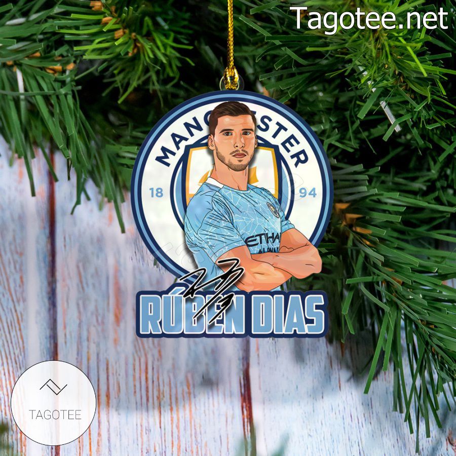 Manchester City - Rúben Dias Xmas Ornament a