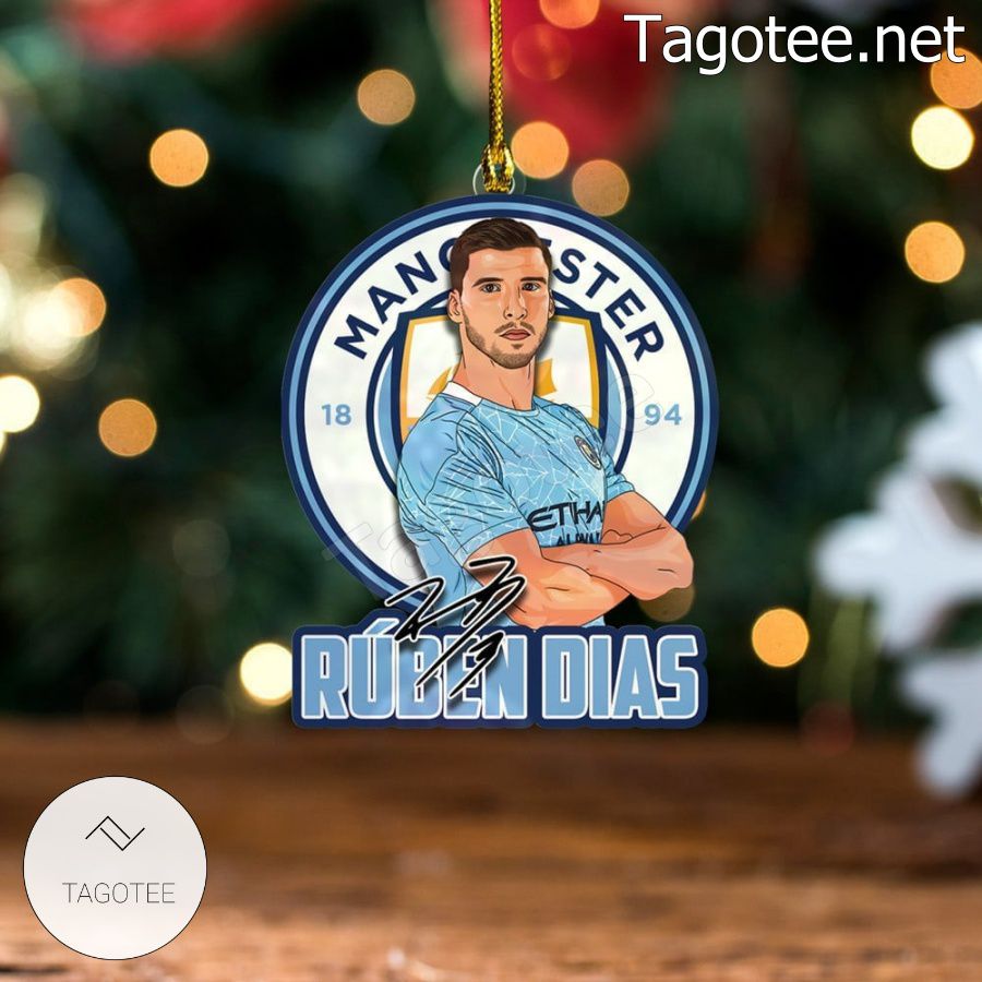 Manchester City - Rúben Dias Xmas Ornament