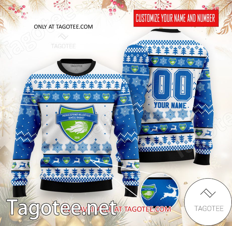 Merkezefendi Custom Ugly Christmas Sweater - BiShop