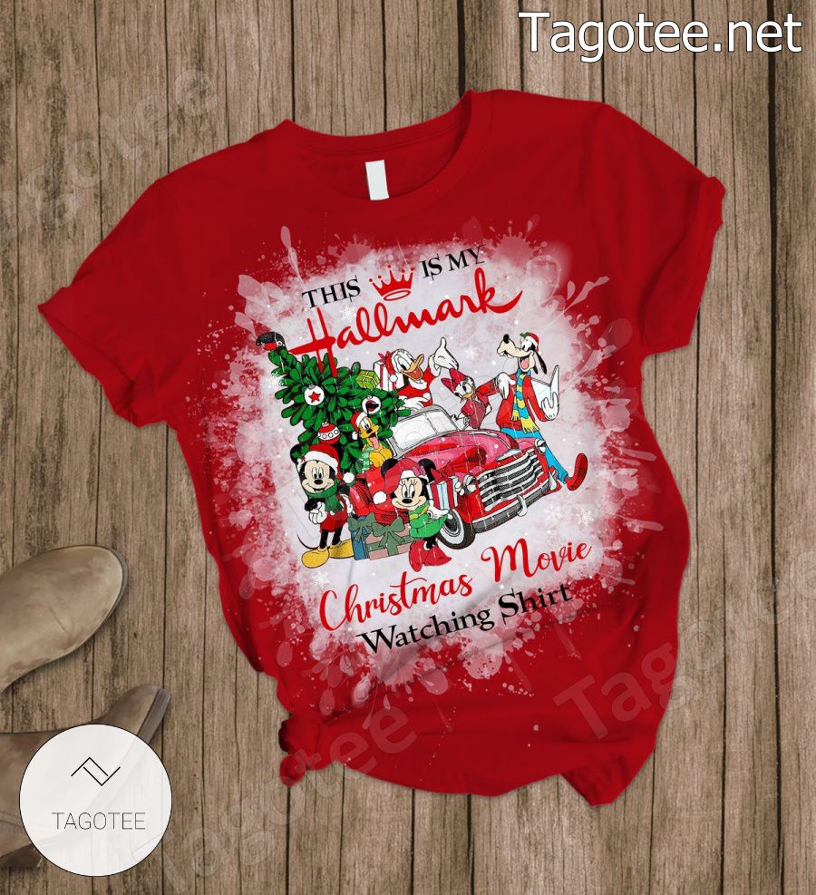 Mickey And Friends This Is My Hallmark Christmas Movie Watching Pajamas Set a