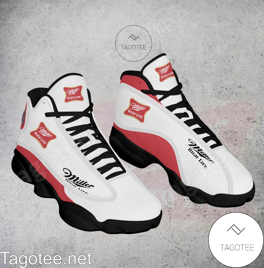 Miller High life Logo Air Jordan 13 Shoes - MiuShop a