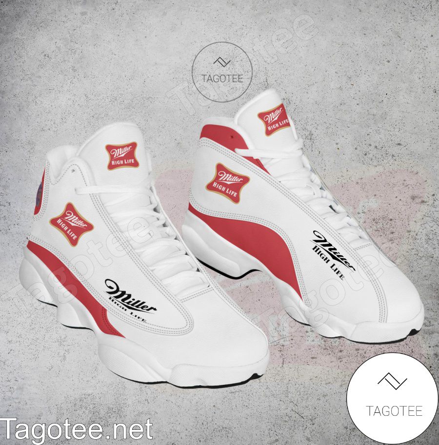 Miller High life Logo Air Jordan 13 Shoes - MiuShop