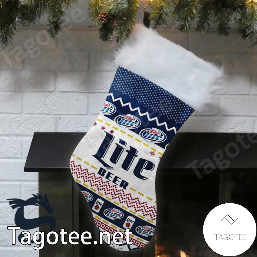 Miller Lite Christmas Stockings