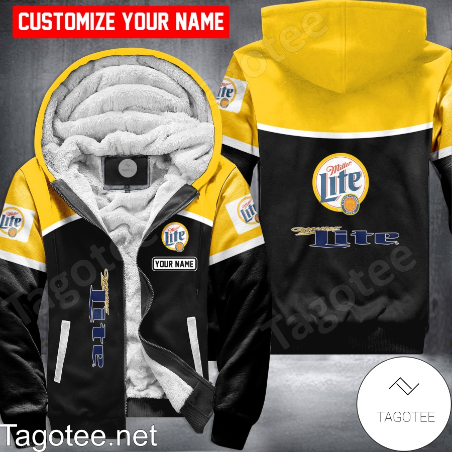 Miller Lite Custom Uniform Fleece Hoodie - MiuShop