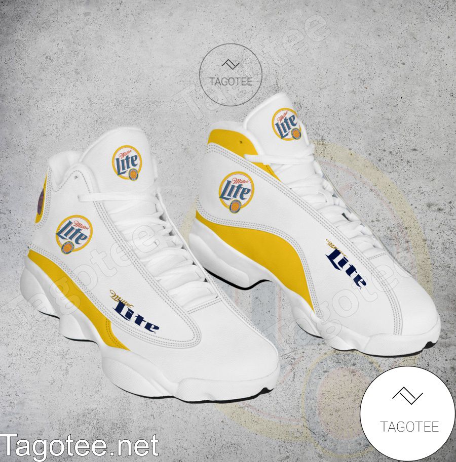 Miller Lite Logo Air Jordan 13 Shoes - MiuShop