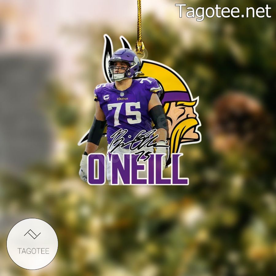 Minnesota Vikings - Brian O'Neill Xmas Ornament