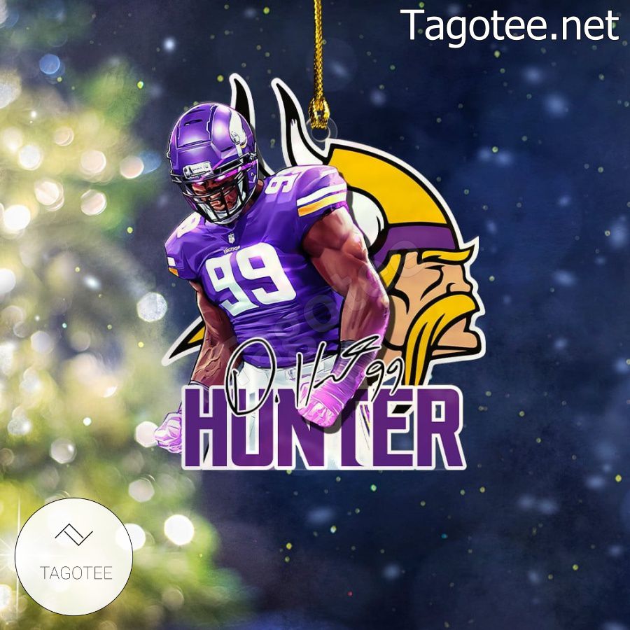 Minnesota Vikings - Danielle Hunter Xmas Ornament