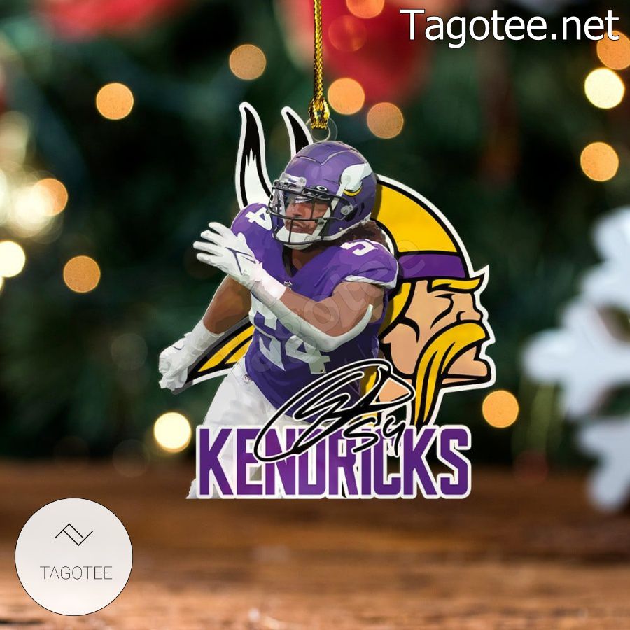 Minnesota Vikings - Eric Kendricks Xmas Ornament