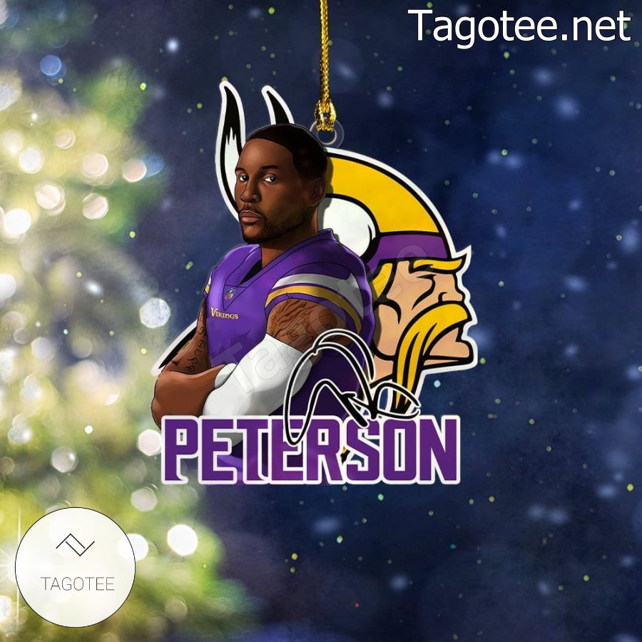 Minnesota Vikings - Patrick Peterson Xmas Ornament