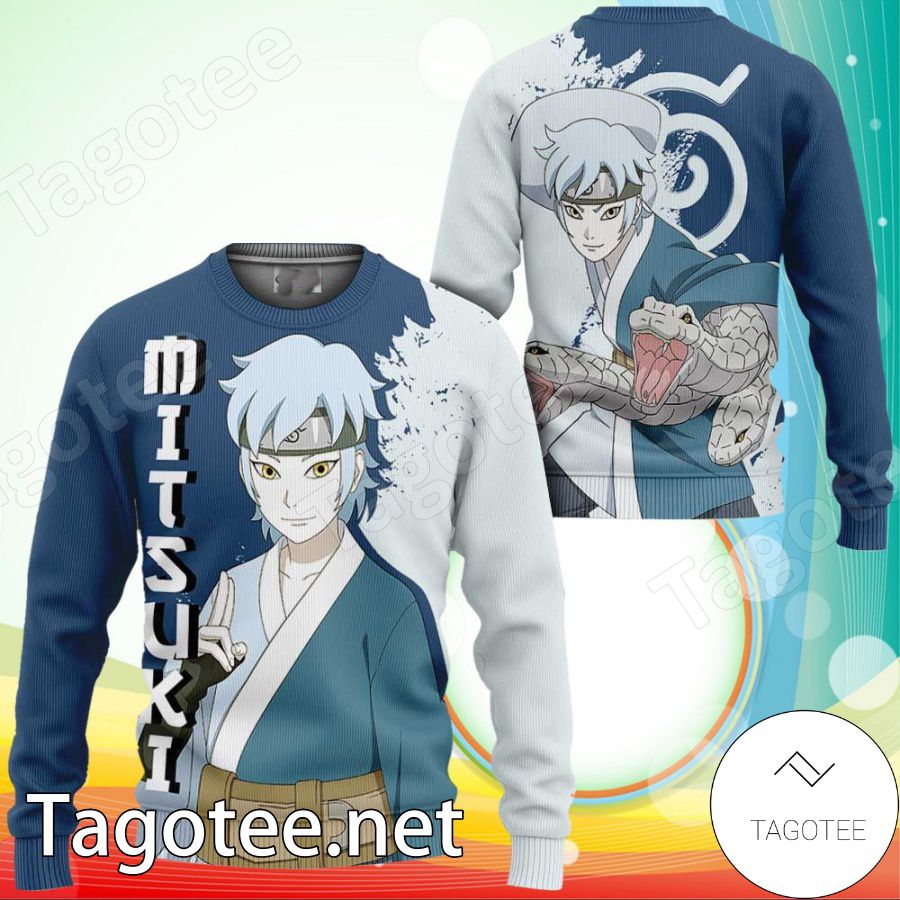 Mitsuki Boruto Naruto Anime Xmas Ugly Christmas Sweater