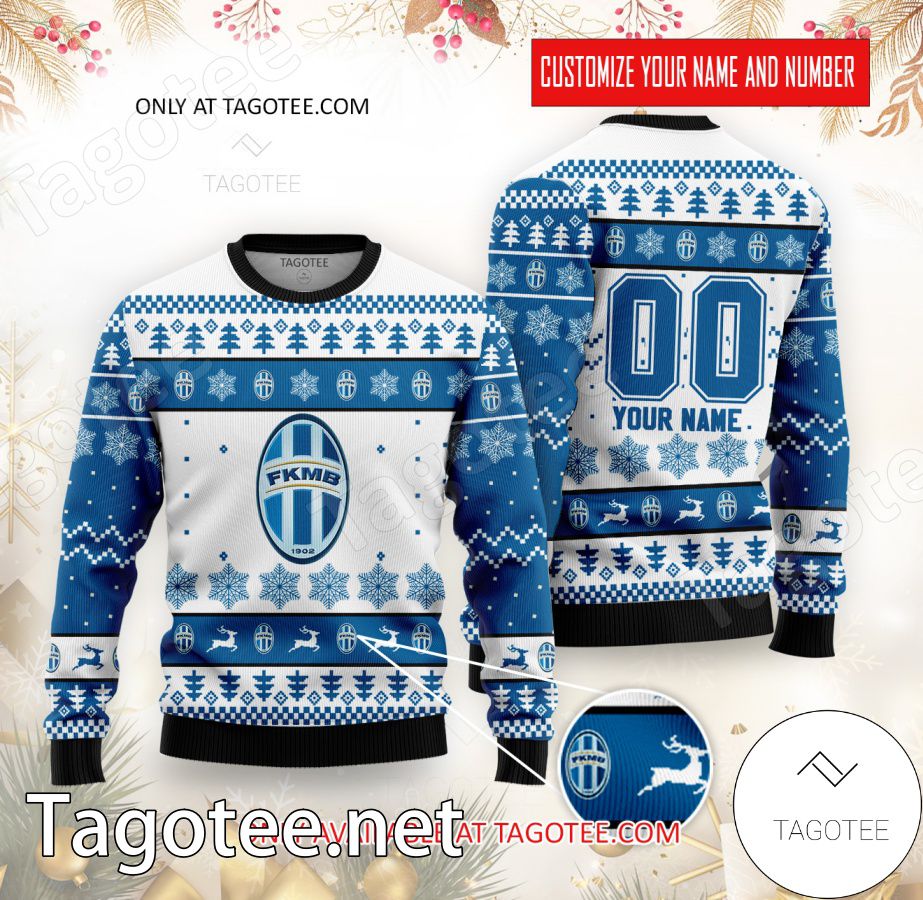 Mlada Boleslav Custom Ugly Christmas Sweater - EmonShop