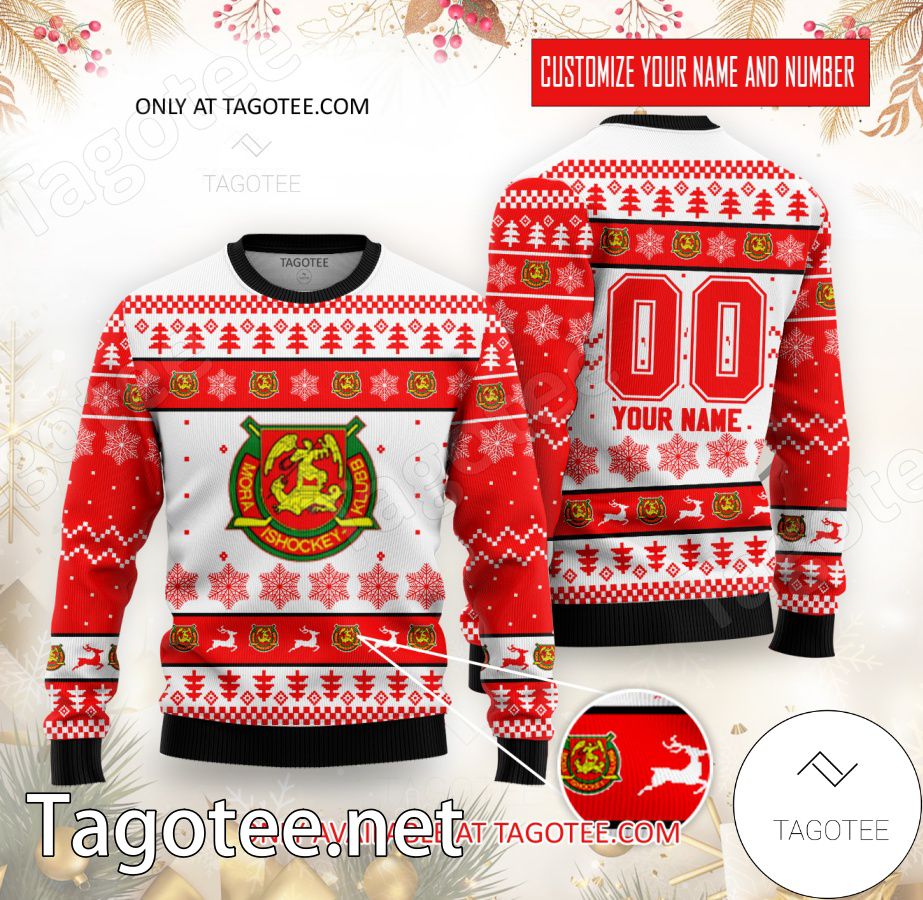 Mora Hockey Custom Ugly Christmas Sweater - BiShop