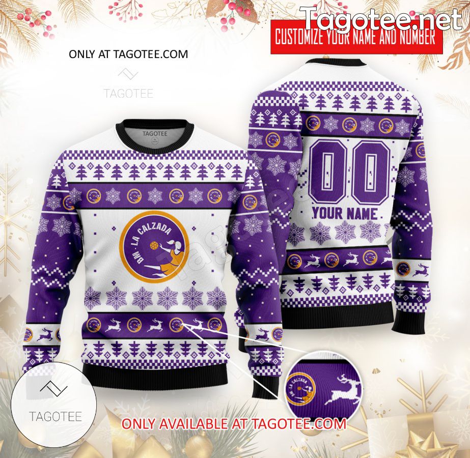 Motive.co Gijon Handball Custom Ugly Christmas Sweater - BiShop