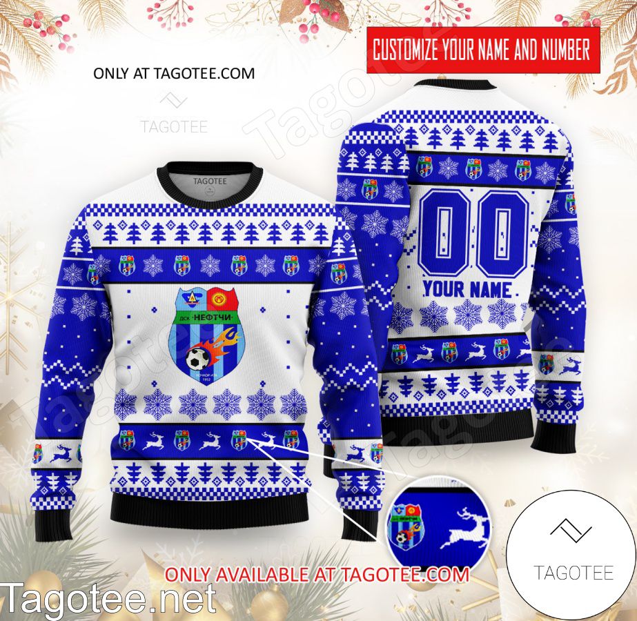 Neftchi Kochkor-Ata Custom Ugly Christmas Sweater - BiShop